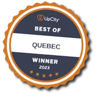 Winner UpCity 2023 - 1001Web.ca